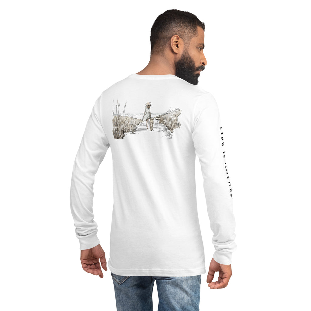 Beach Stroll Long Sleeve Tee
