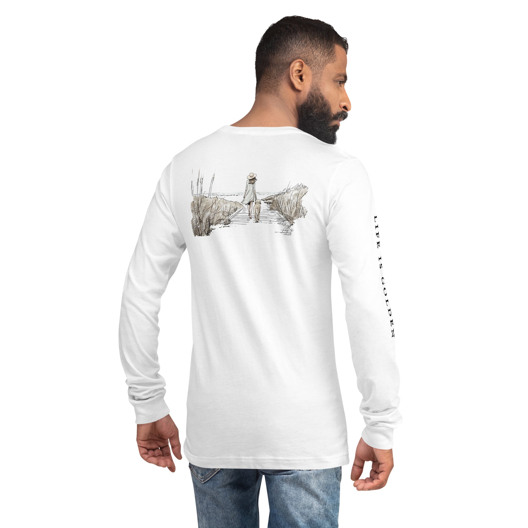 Beach Stroll Long Sleeve Tee