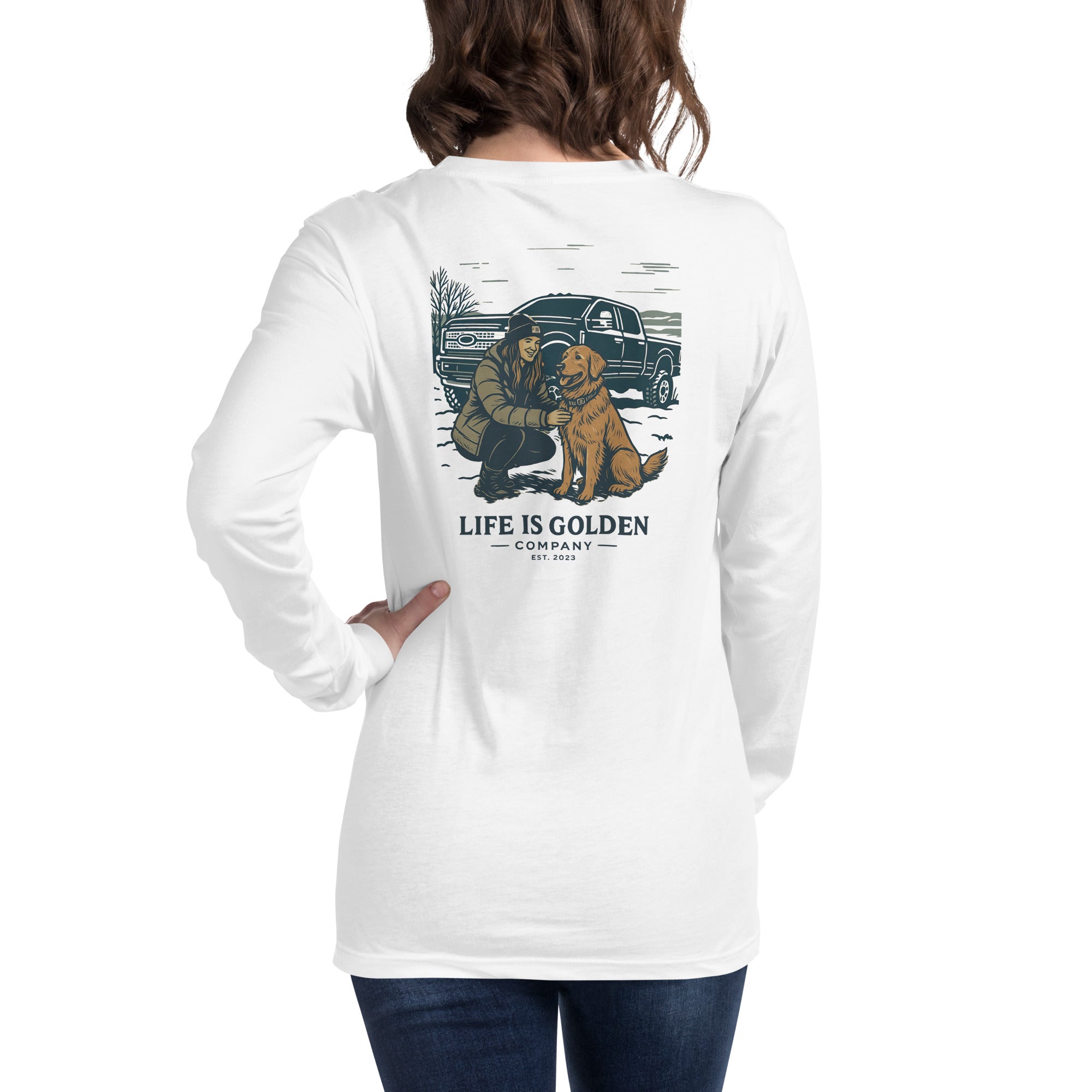 For the love of the Golden Truck Long Sleeve