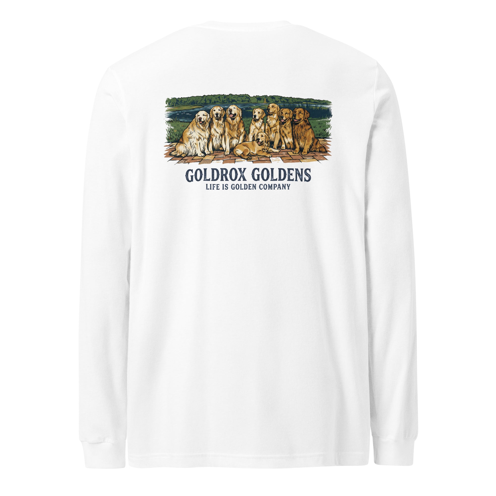 GoldRox - Shades Of Gold Unisex Long Sleeve Tee