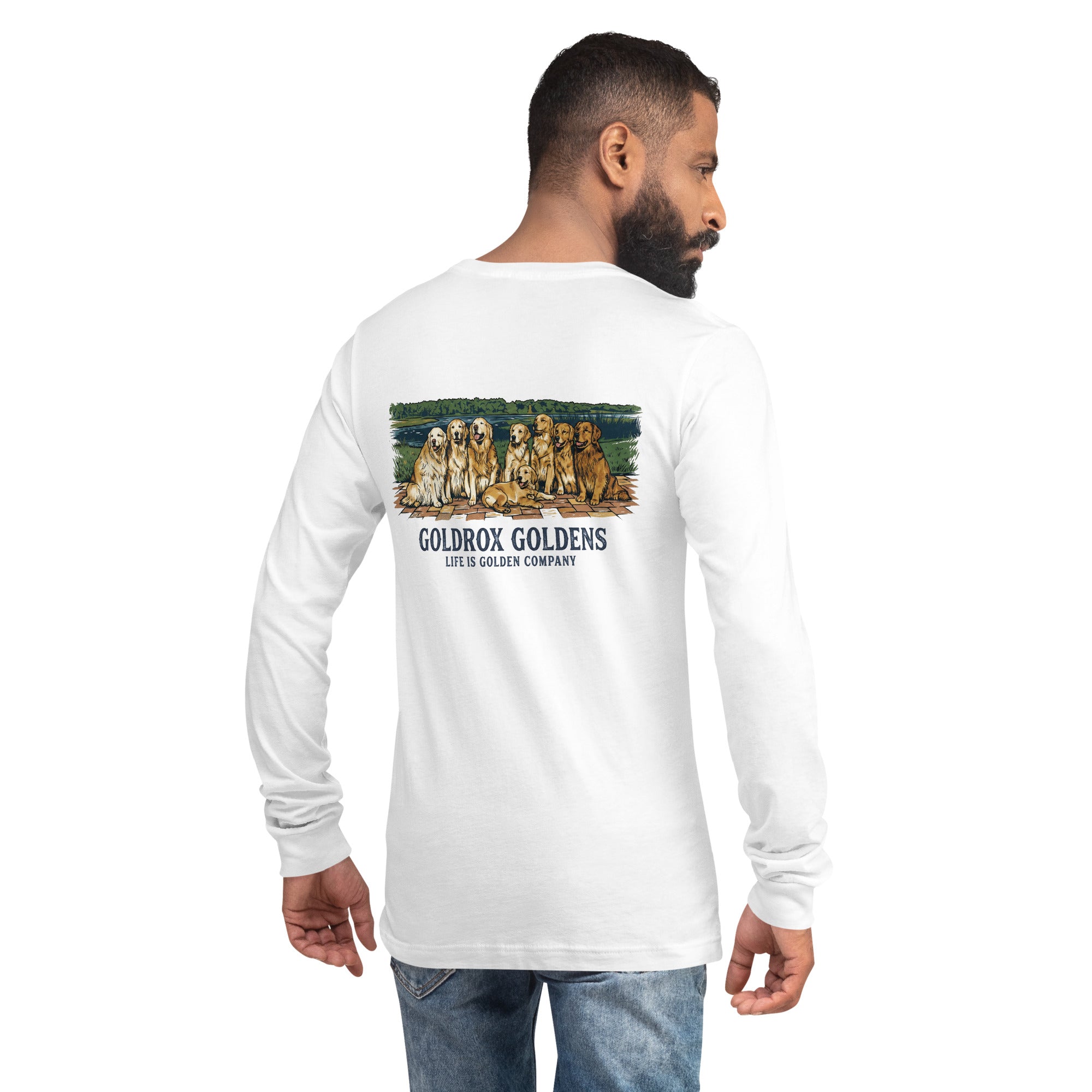 GoldRox - Shades Of Gold Unisex Long Sleeve Tee