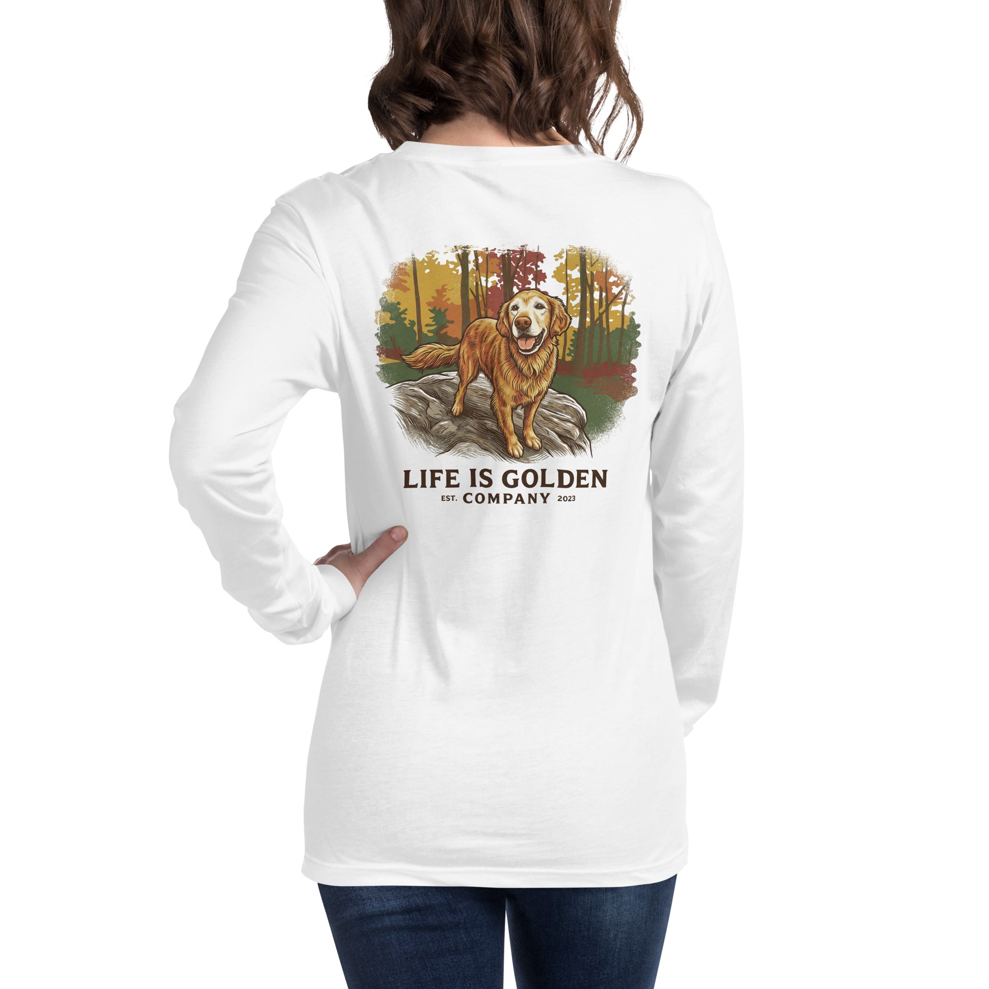 Autumn of a Golden Unisex Long Sleeve Tee