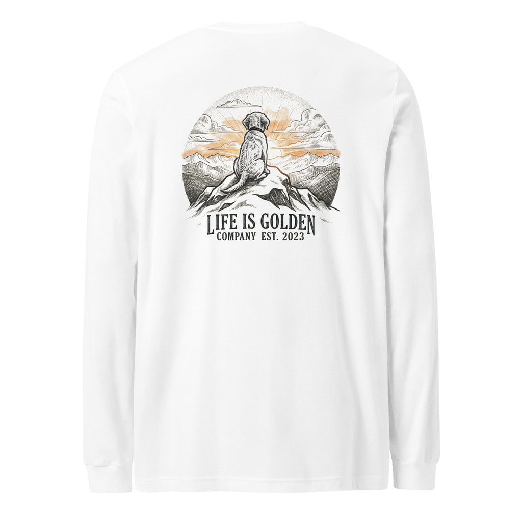 Mountain Sunset Unisex Long Sleeve Tee