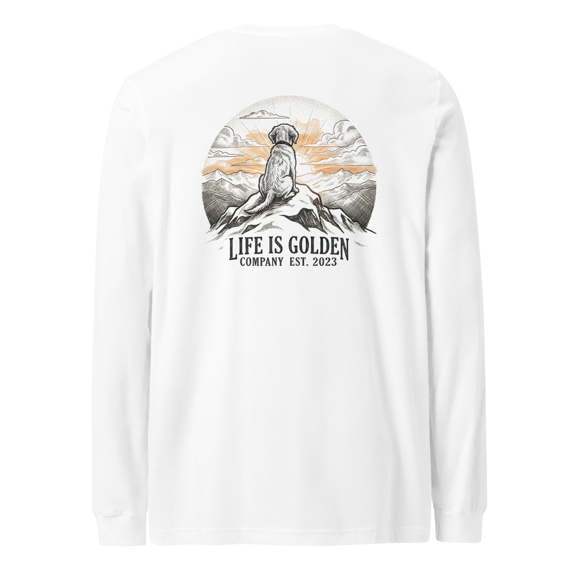 Mountain Sunset Unisex Long Sleeve Tee