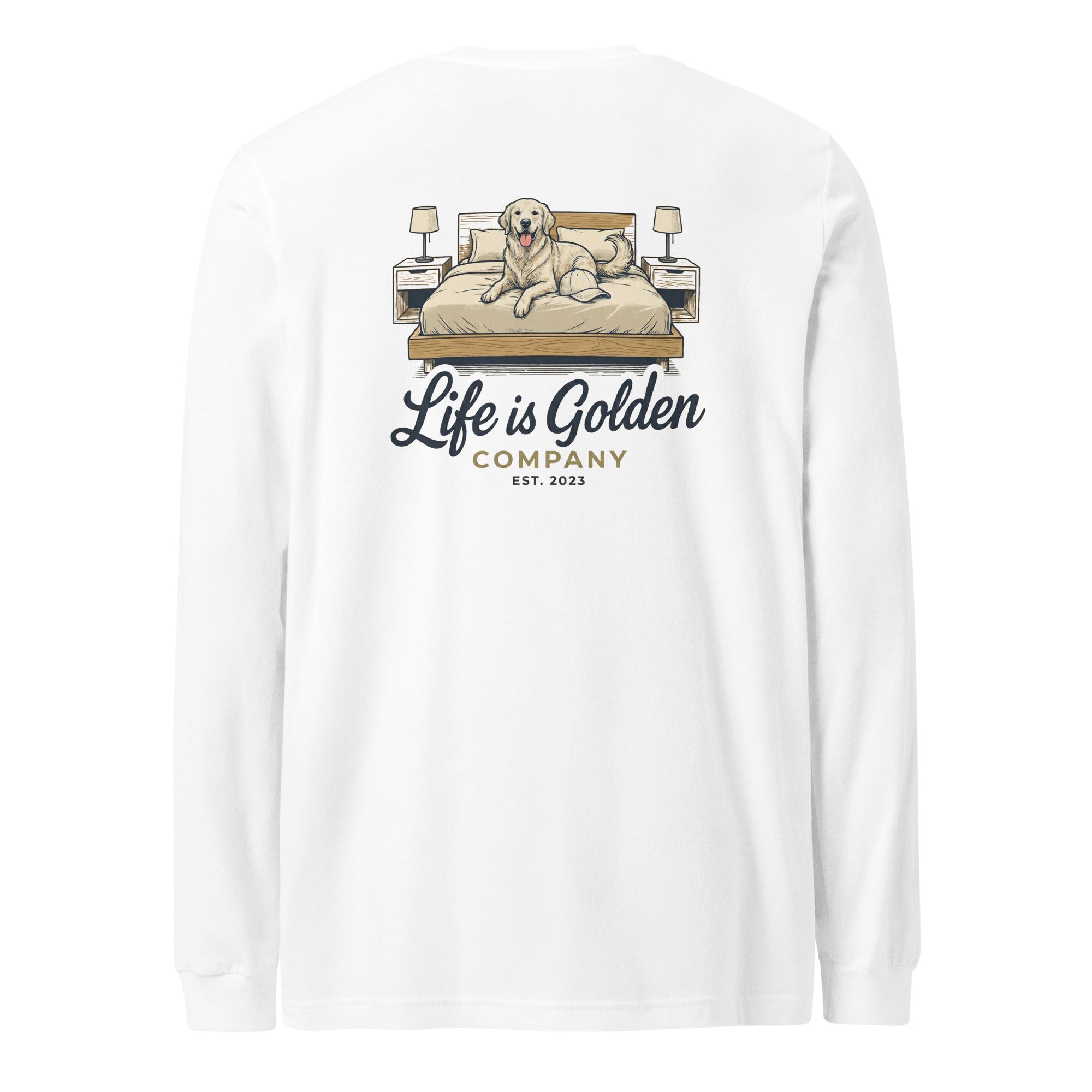 Stay Cozy, Stay Golden Unisex Long Sleeve Tee