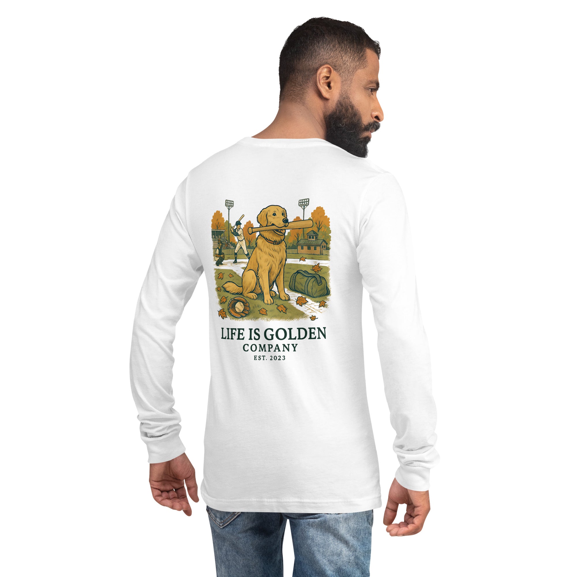 Ballpark Days Unisex Long Sleeve Tee