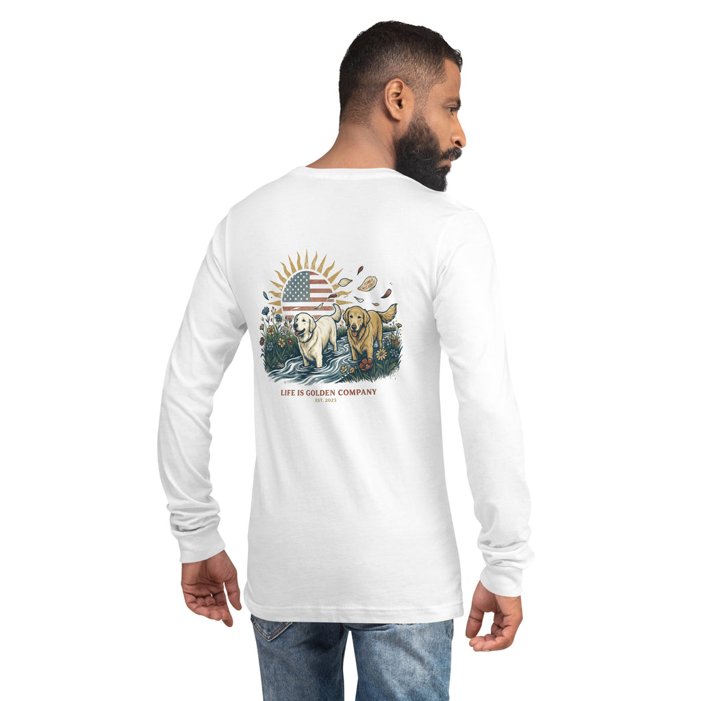 Flynn &amp; Miss Violet Unisex Long Sleeve Tee