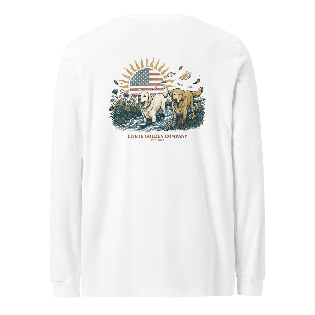 Flynn &amp; Miss Violet Unisex Long Sleeve Tee