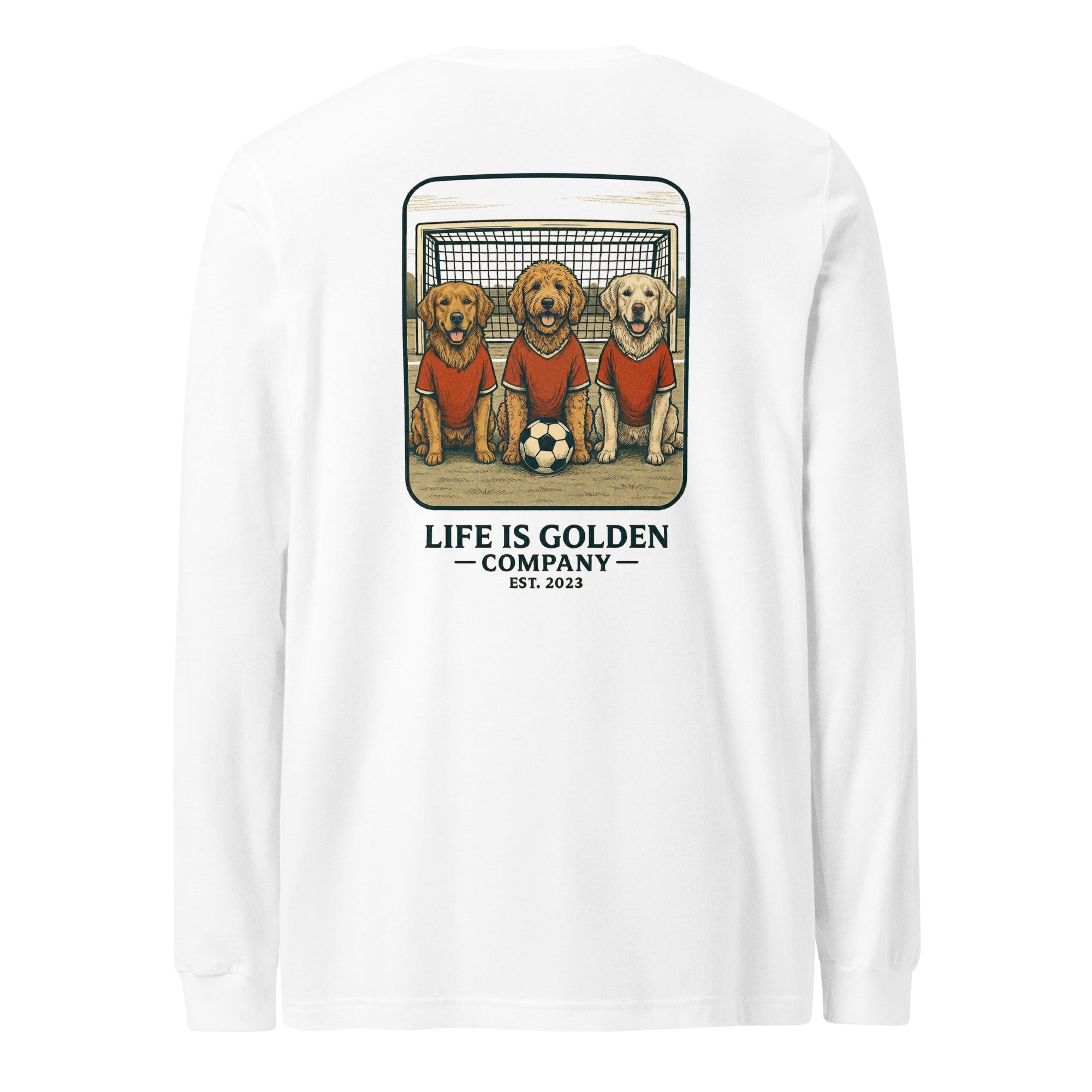 Golden United Doodle Unisex Long Sleeve Tee