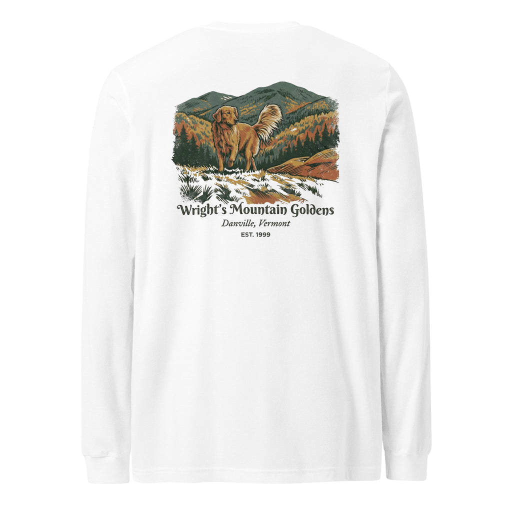 Wright's Mountain Goldens Unisex Long Sleeve Tee