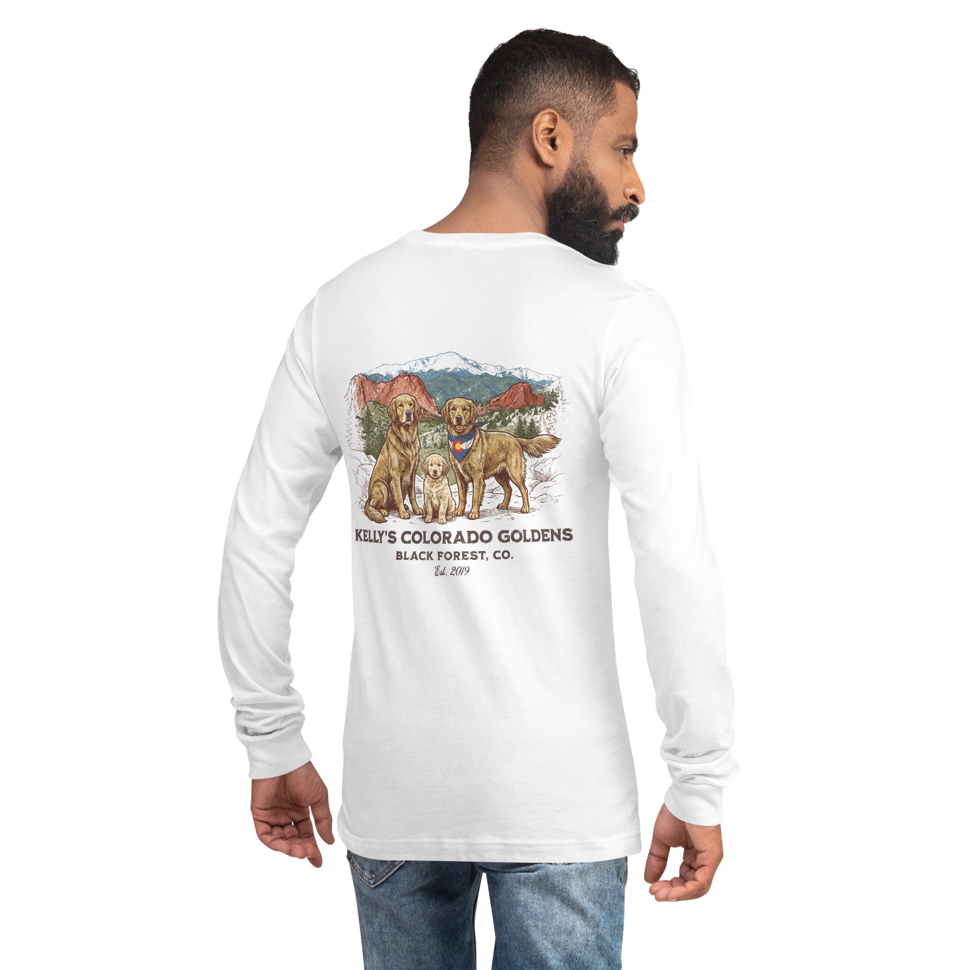 Kelly's CO Goldens Unisex Long Sleeve Tee