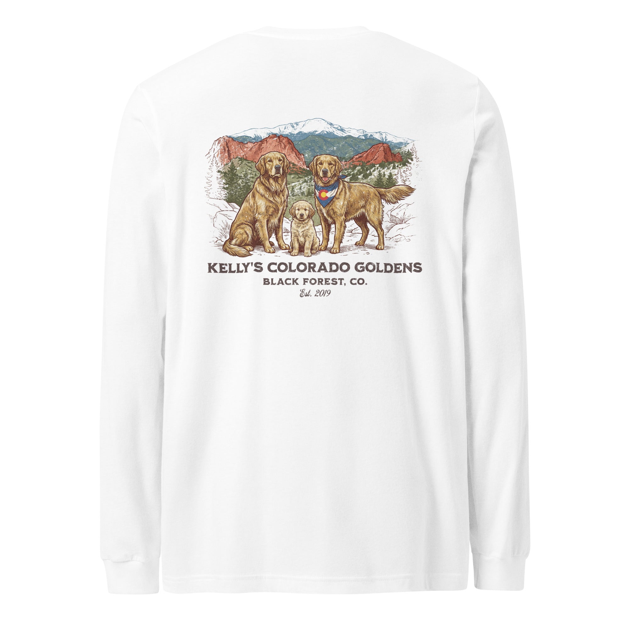 Kelly's CO Goldens Unisex Long Sleeve Tee