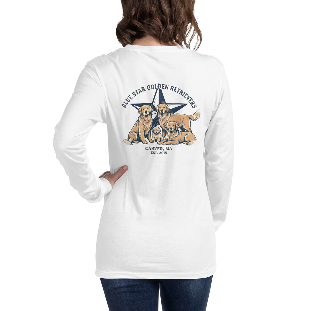 Blue Star Unisex Long Sleeve Tee