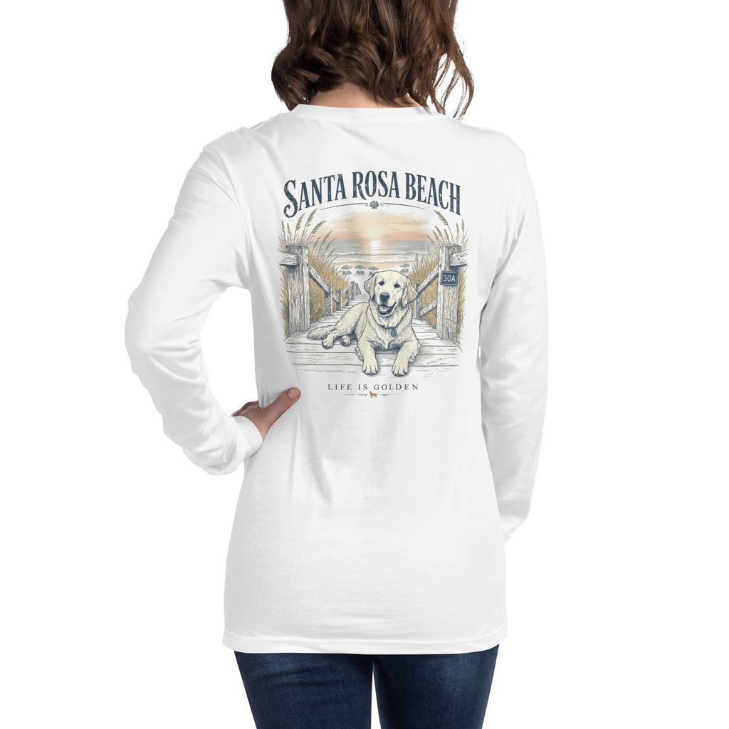 Santa Rosa Beach Unisex Long Sleeve Tee