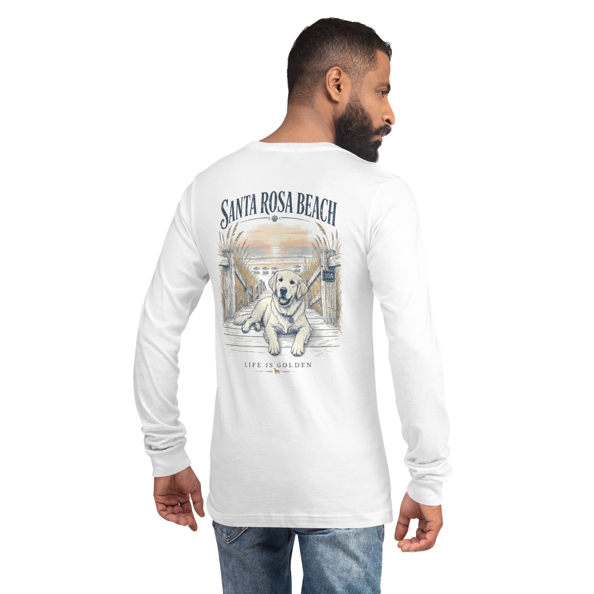 Santa Rosa Beach Unisex Long Sleeve Tee
