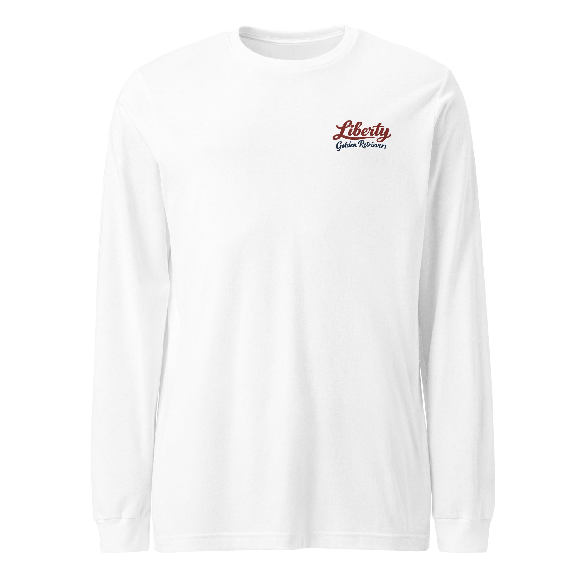 Liberty Goldens Christmas Unisex Long Sleeve Tee