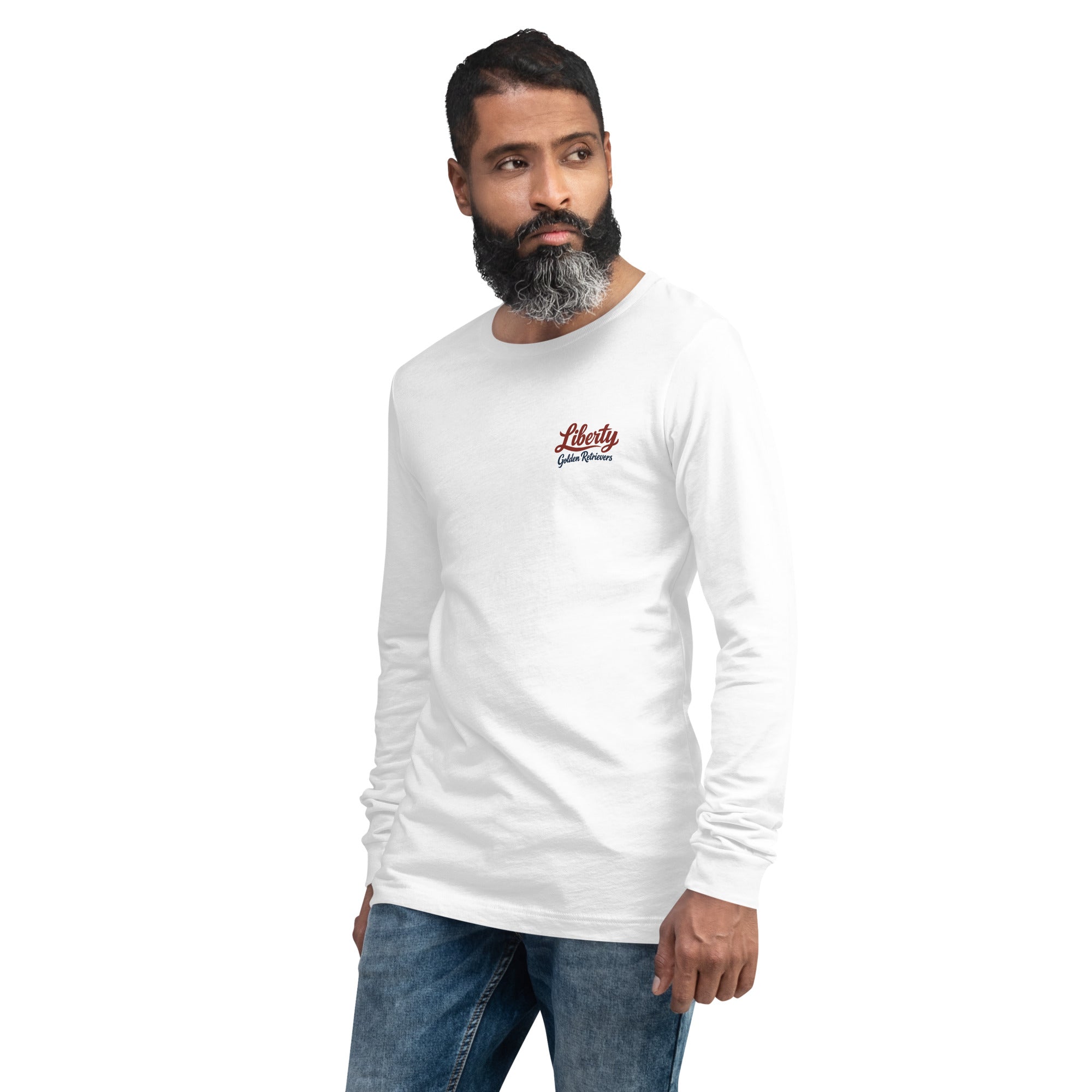 Liberty Goldens Christmas Unisex Long Sleeve Tee