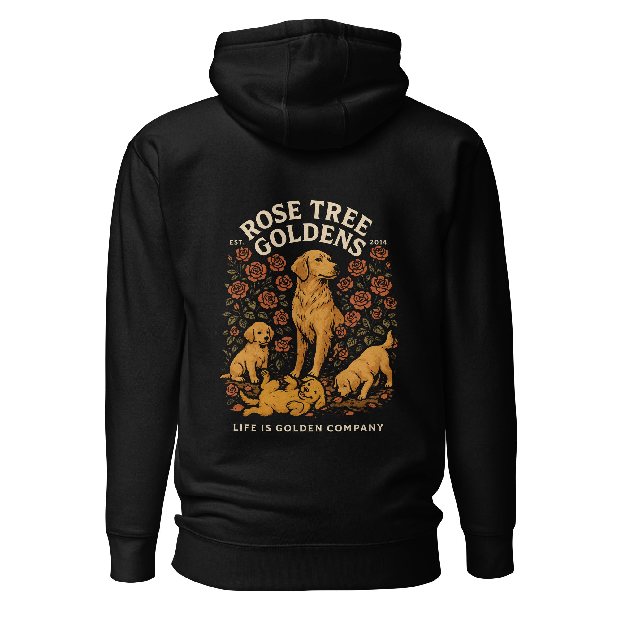 Rose Tree Goldens Custom Hoodie