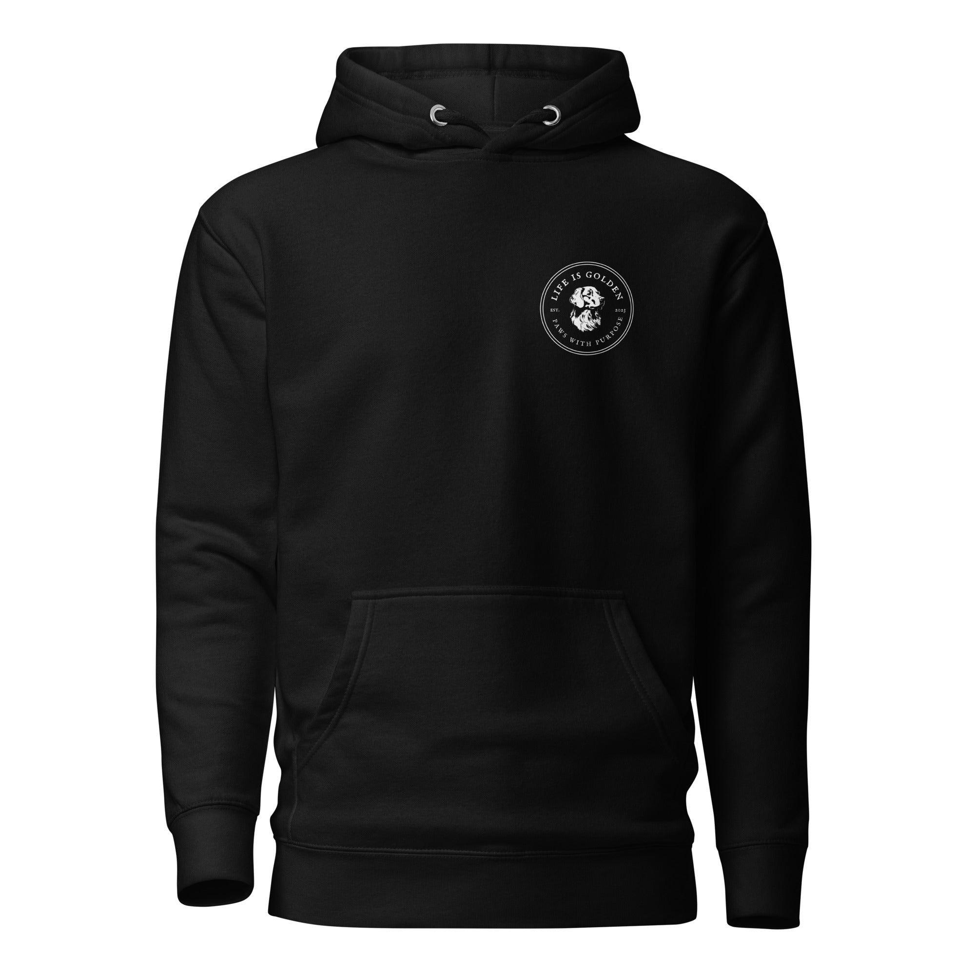 Black &amp; Gold Hoodie