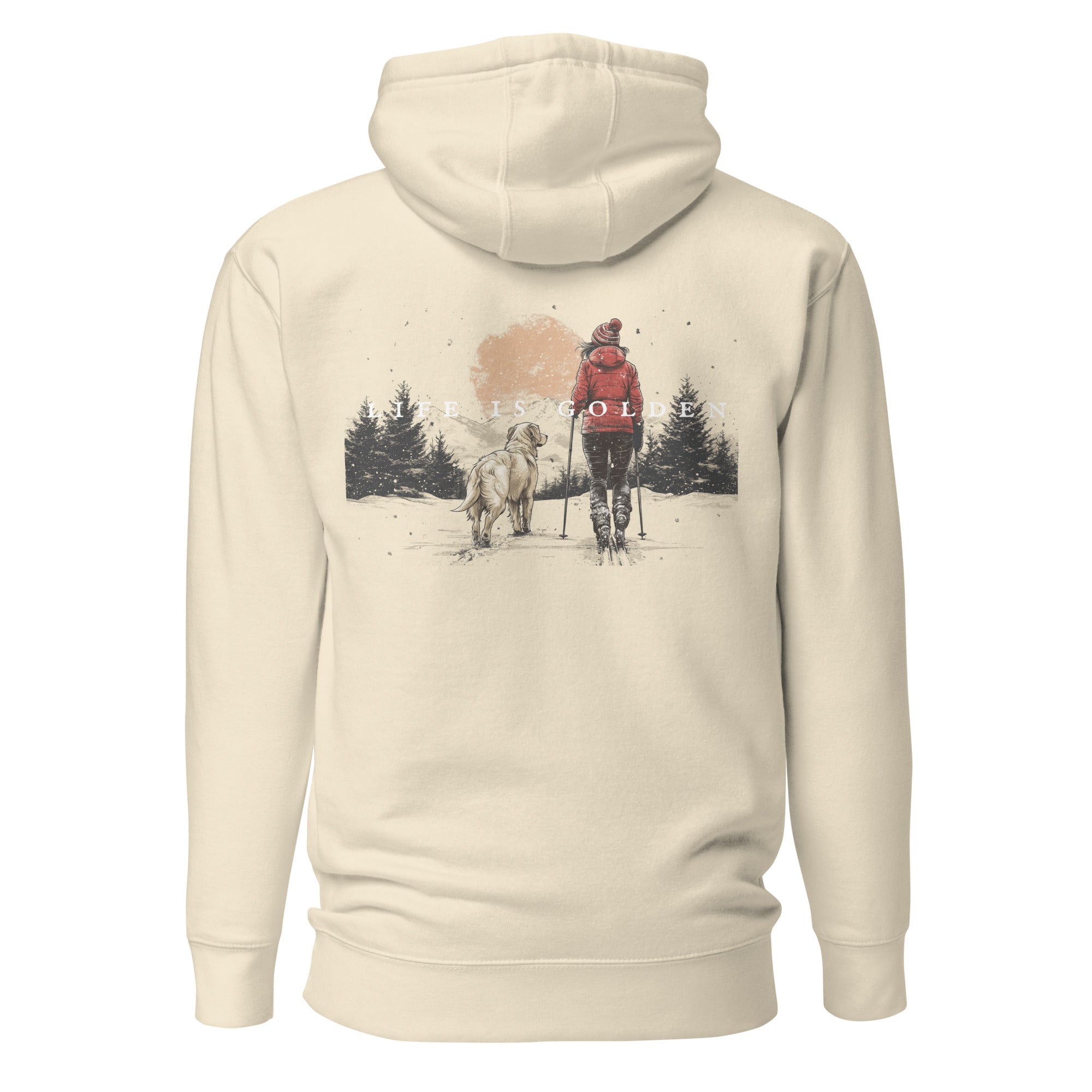 Golden Sunset XC Ski Hoodie