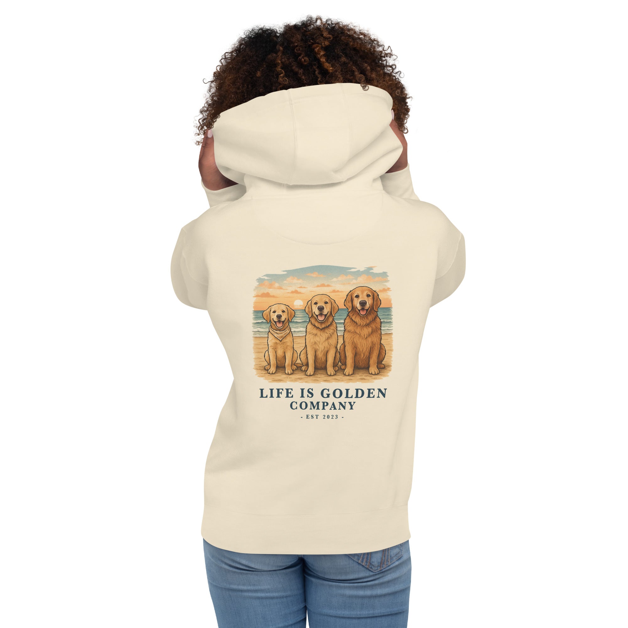 Beachside Trio Unisex Hoodie