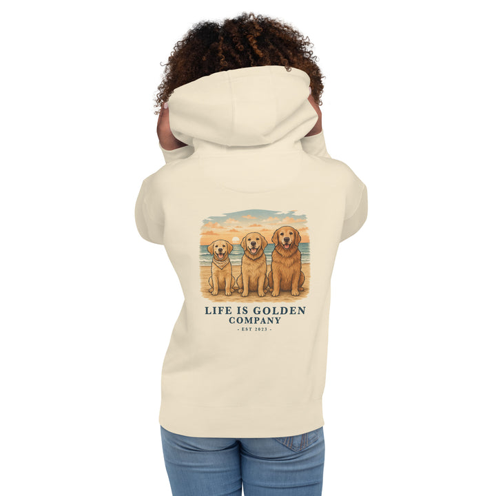Beachside Trio Unisex Hoodie