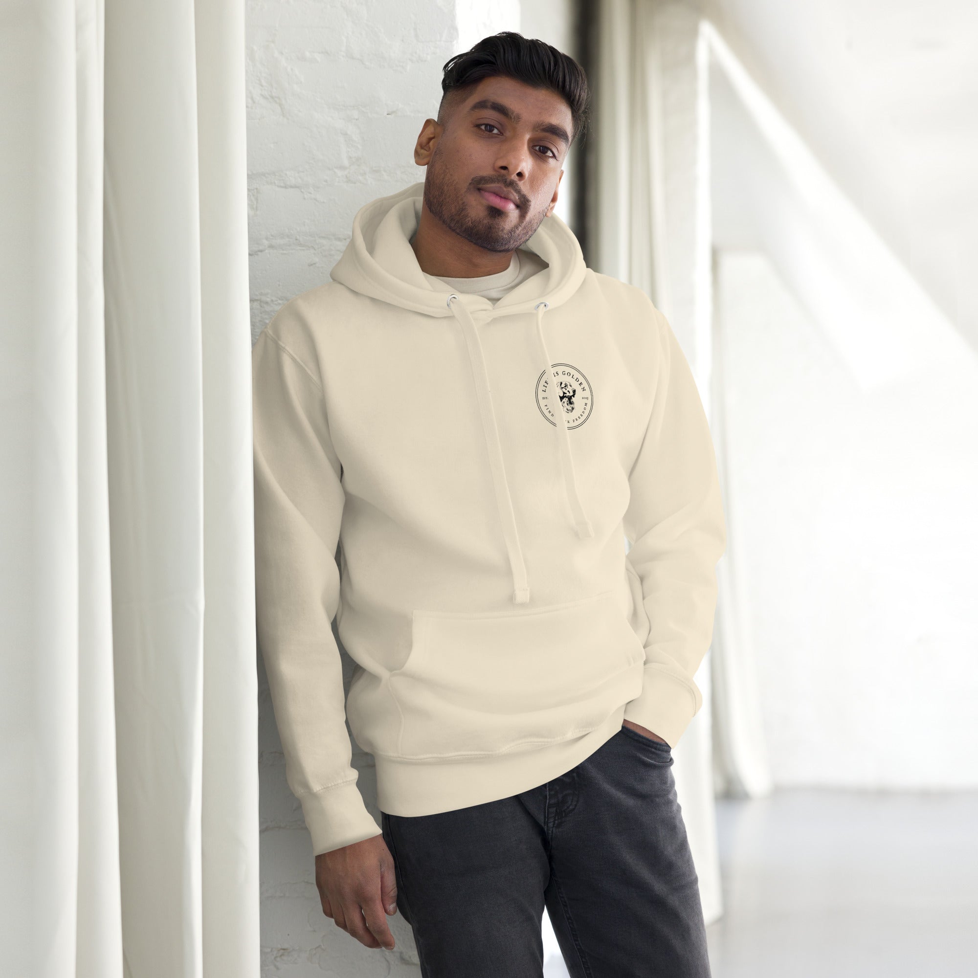3 Dogs Swimming hoodie