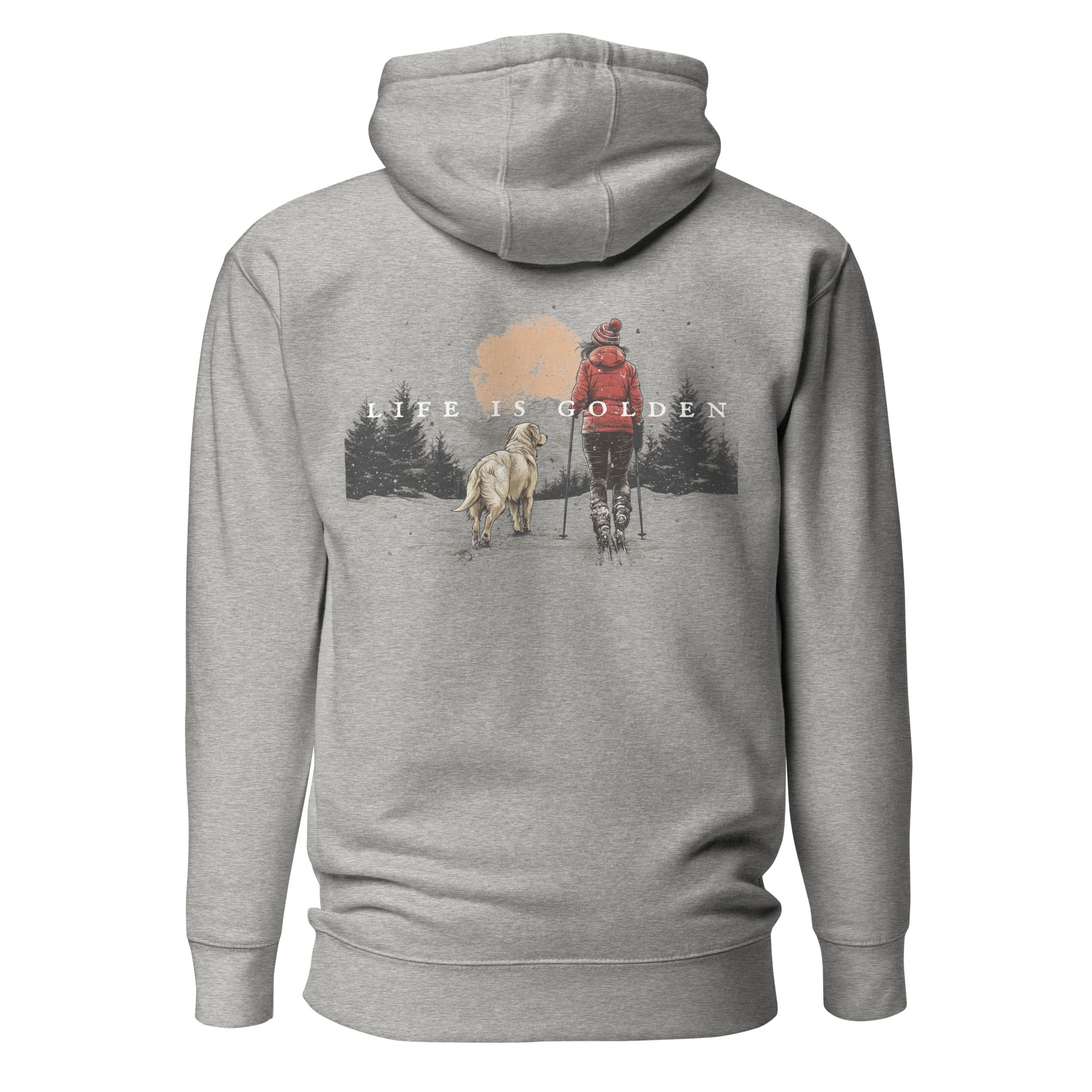 Golden Sunset XC Ski Hoodie