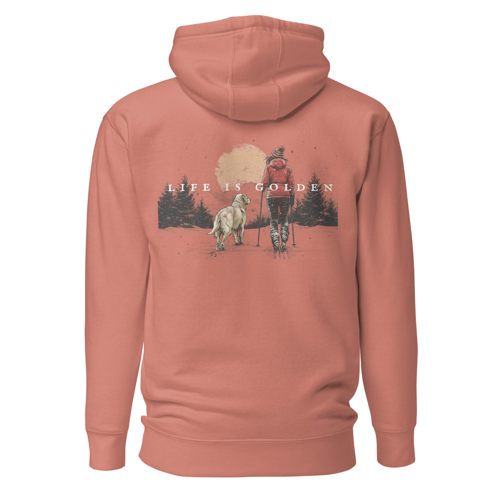 Golden Sunset XC Ski Hoodie
