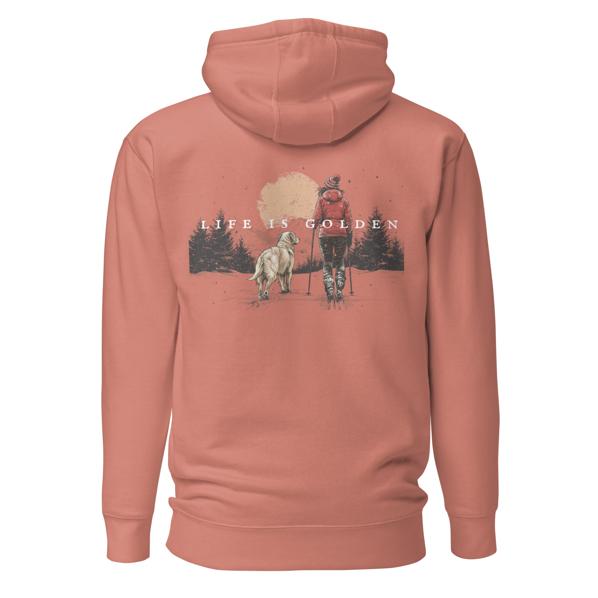 Golden Sunset XC Ski Hoodie