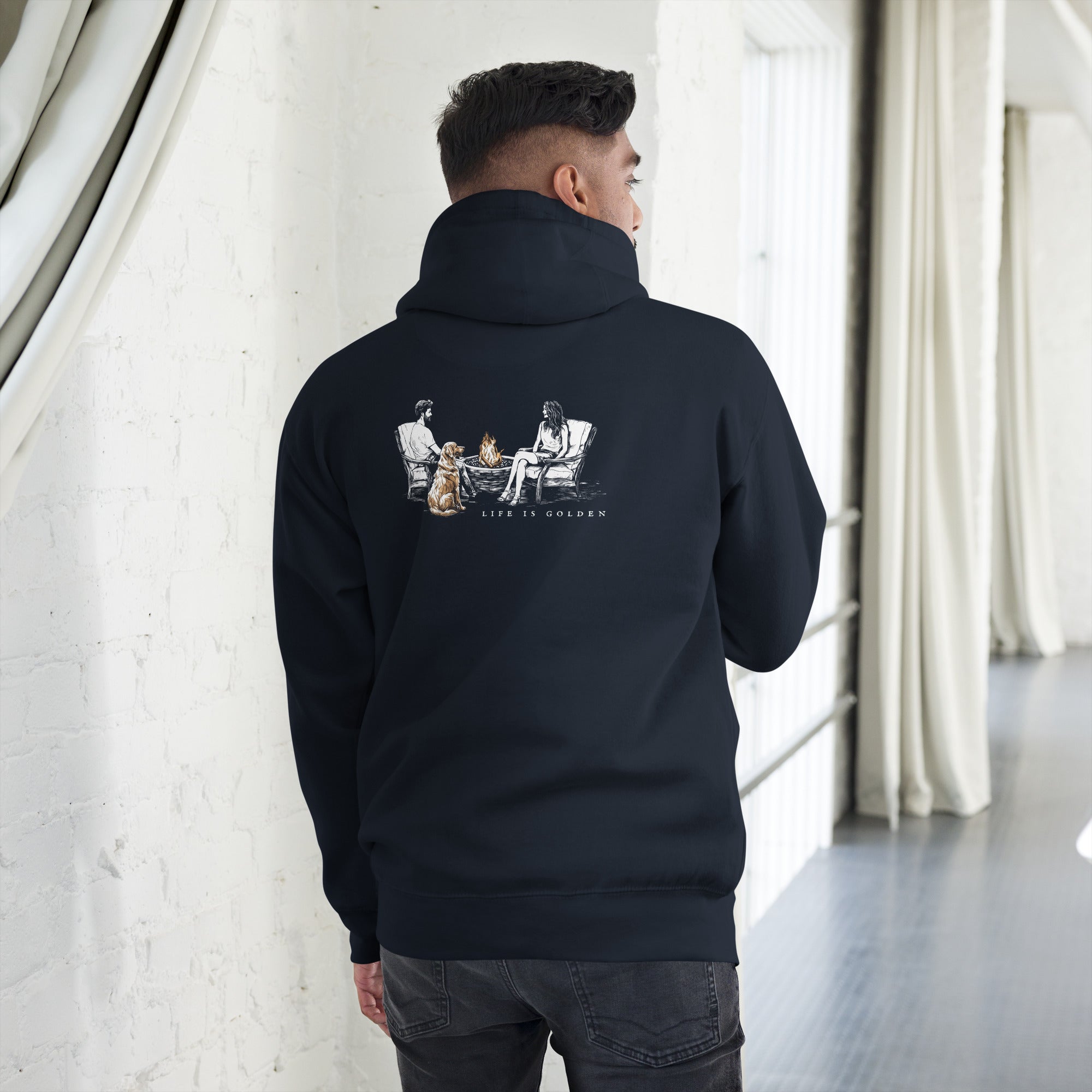 Golden Firepit Hoodie