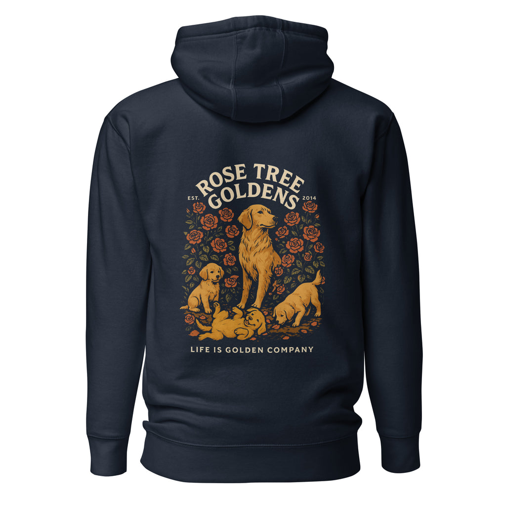 Rose Tree Goldens Custom Hoodie