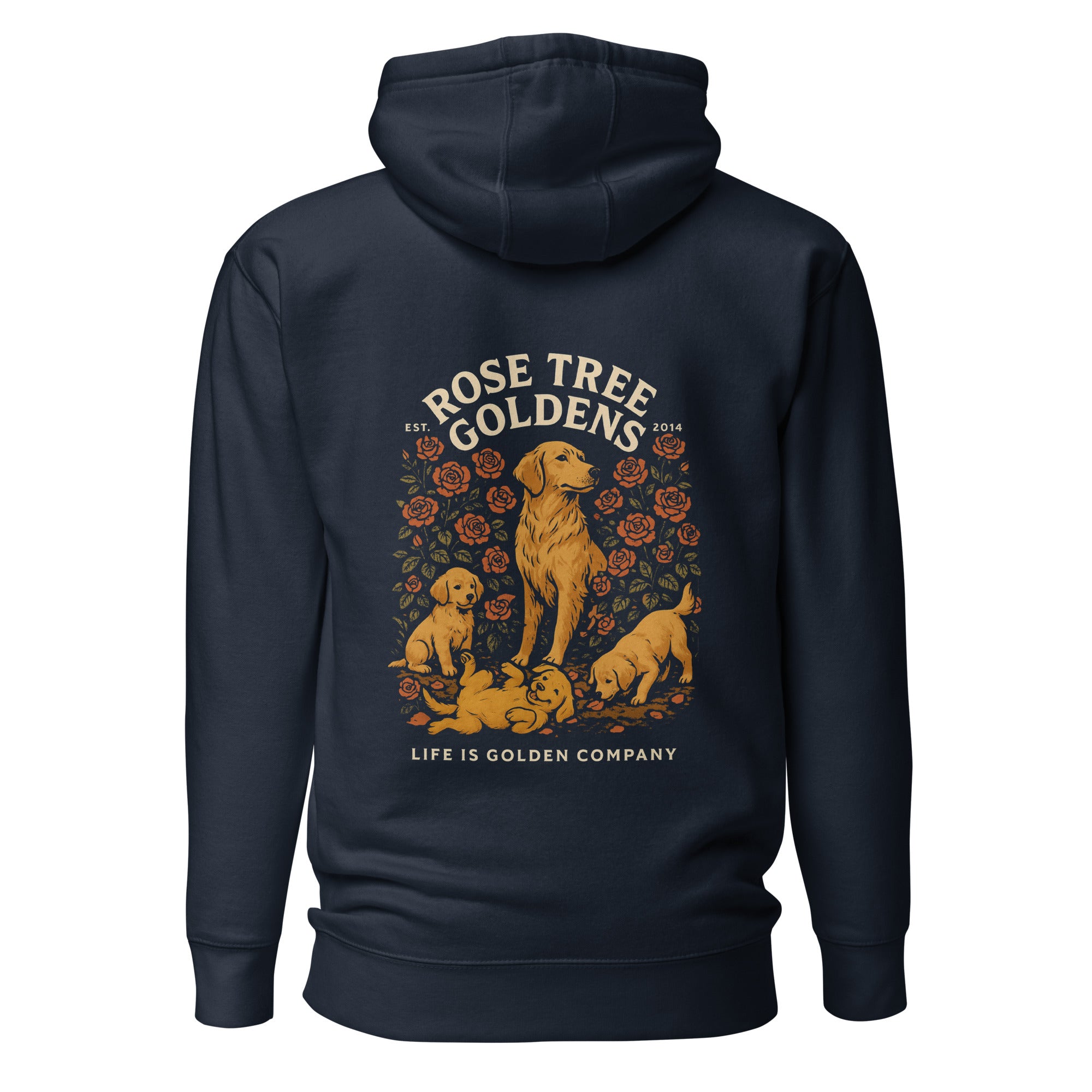 Rose Tree Goldens Custom Hoodie