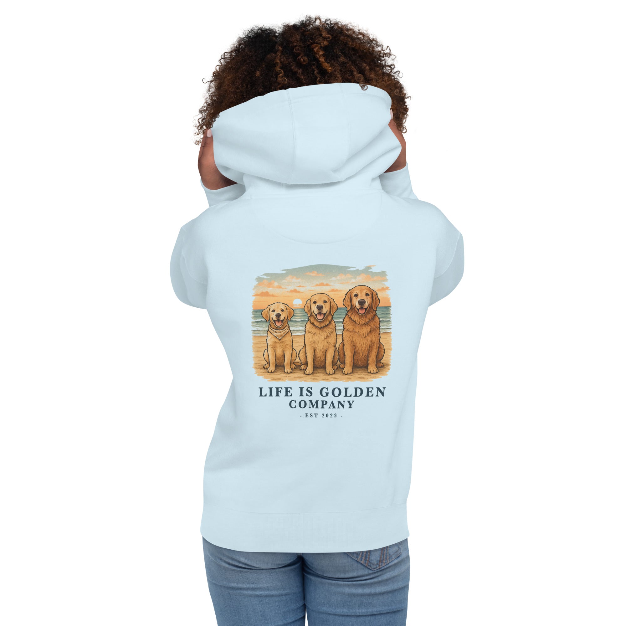 Beachside Trio Unisex Hoodie