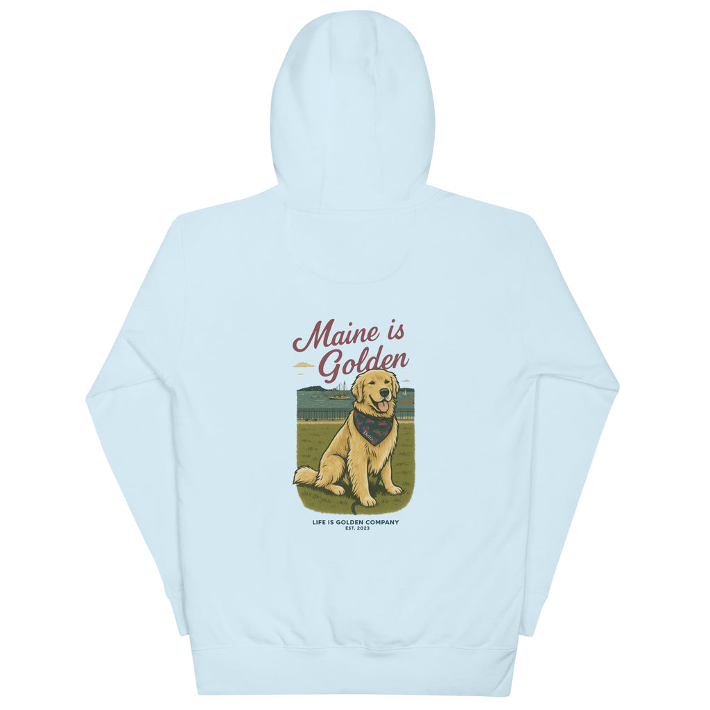 Maine is Golden Hoodie