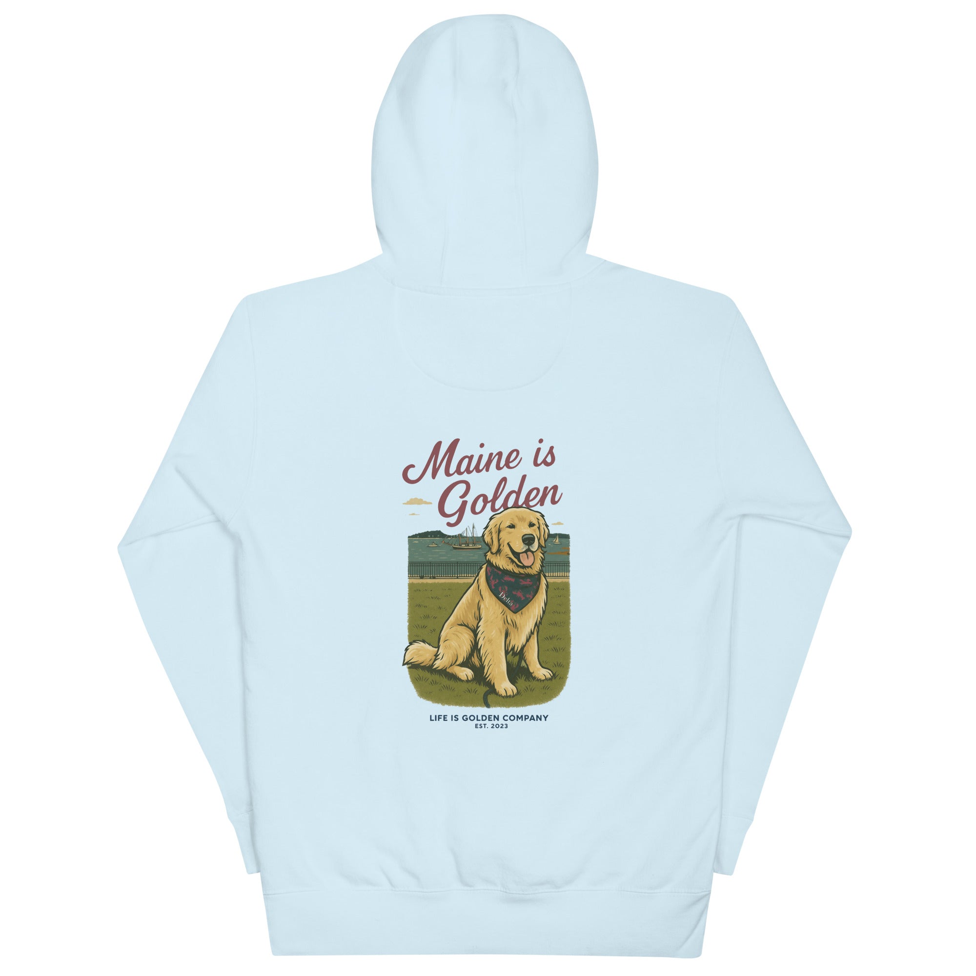 Maine is Golden Hoodie
