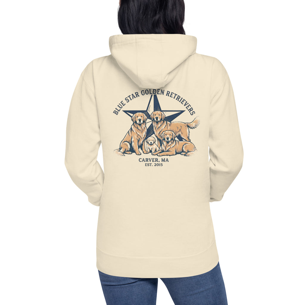 Blue Star Unisex Hoodie