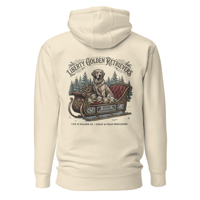 Liberty Goldens Christmas Unisex Hoodie
