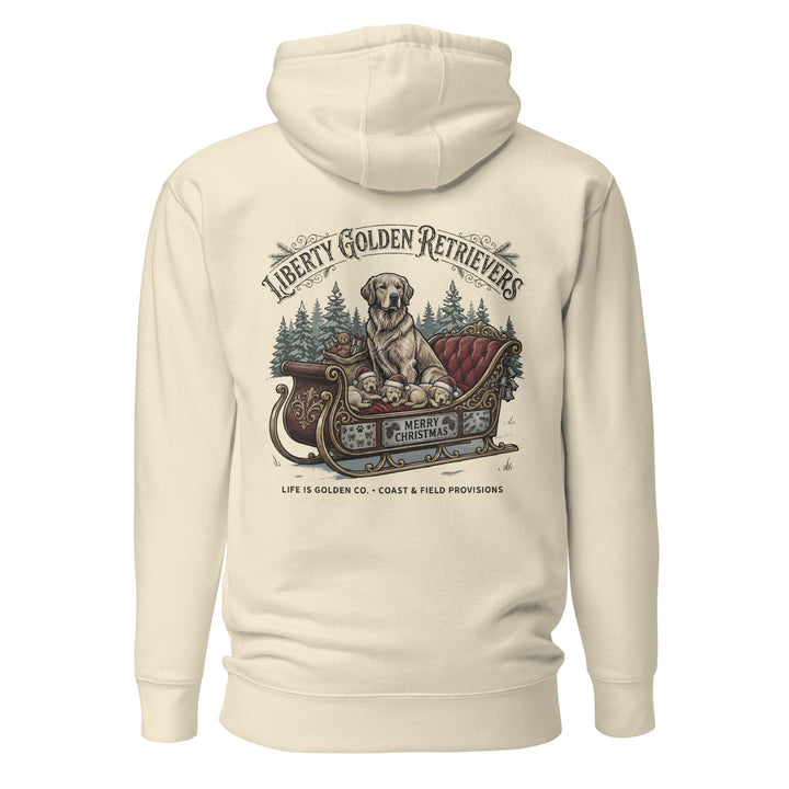 Liberty Goldens Christmas Unisex Hoodie
