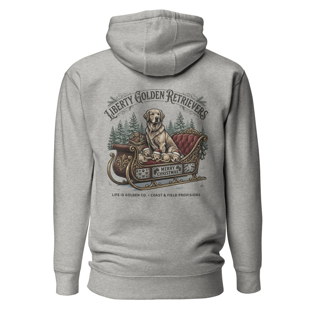 Liberty Goldens Christmas Unisex Hoodie