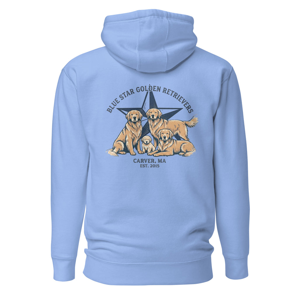 Blue Star Unisex Hoodie