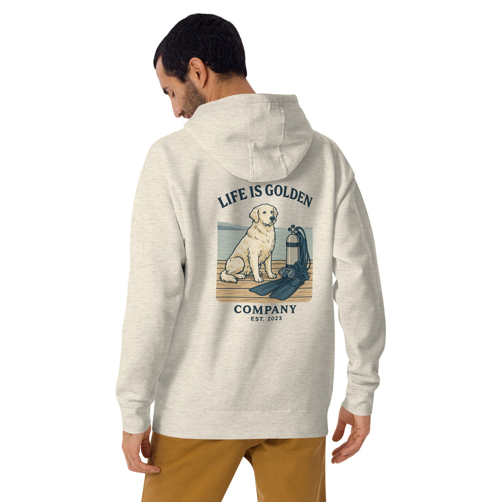Scuba Pup Unisex Hoodie