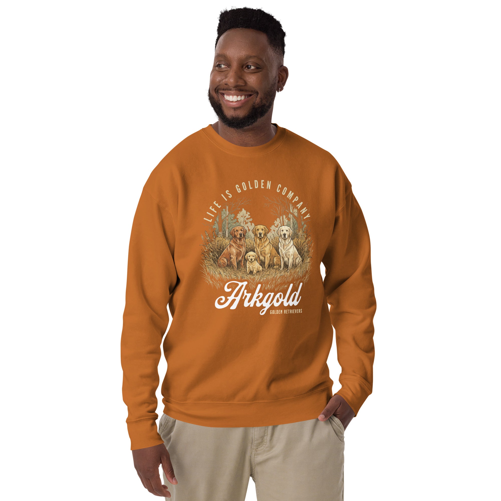 Arkgold Unisex Crew Neck