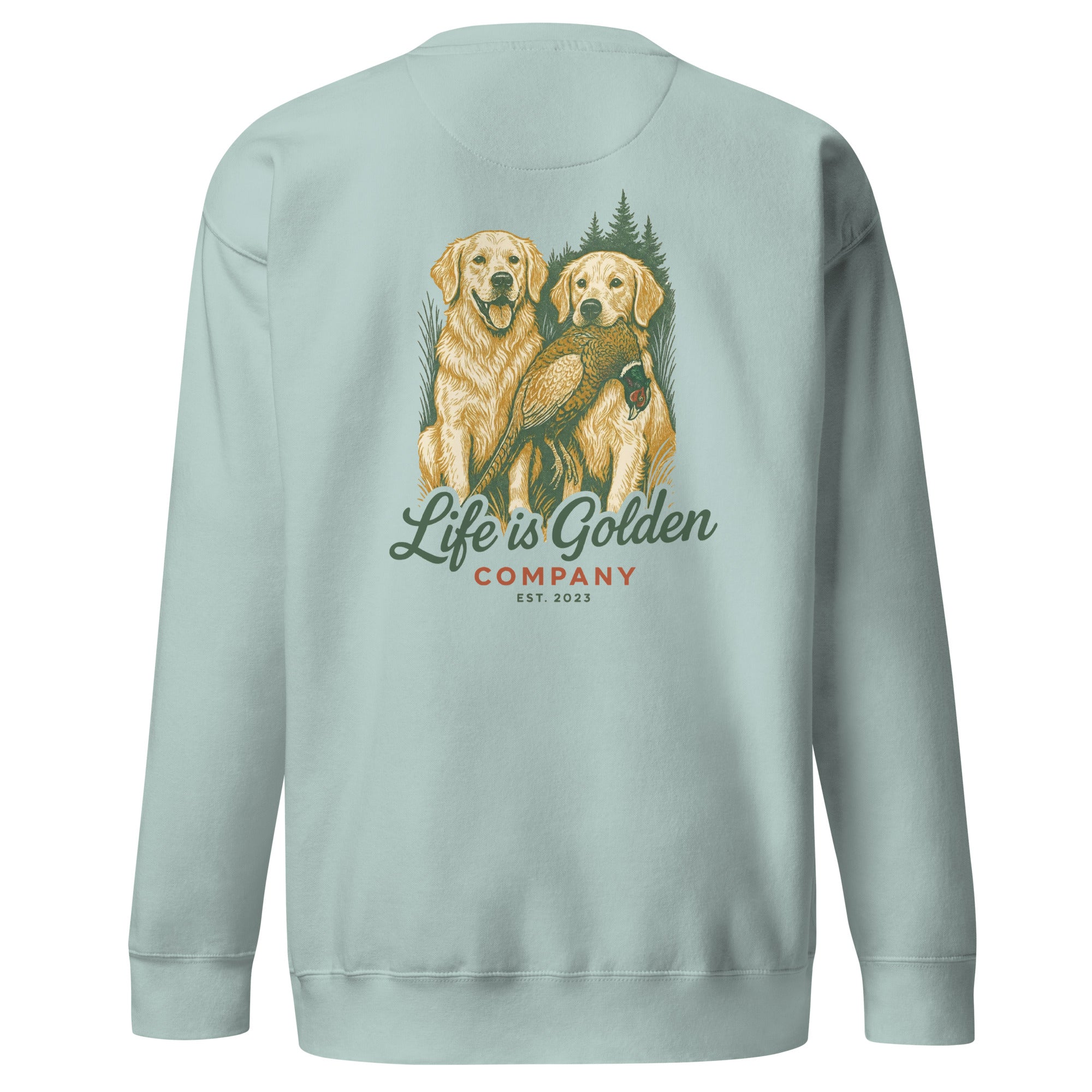 Pheasant Retrievers Unisex Crew Neck