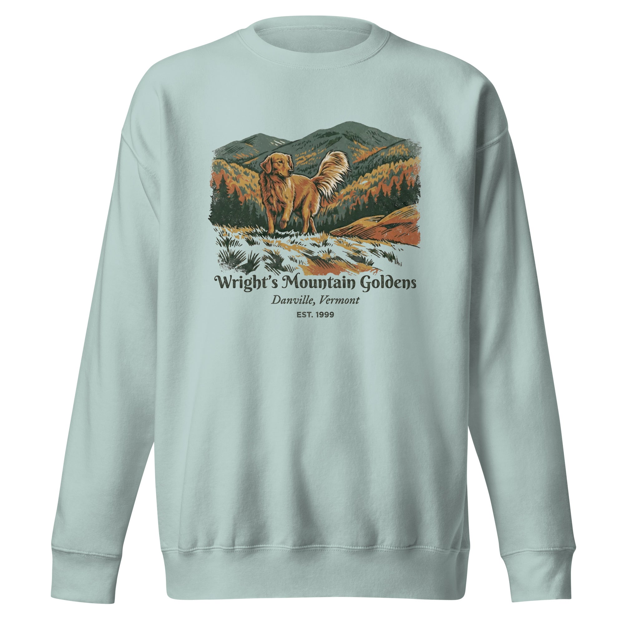 Wright's Mountain Goldens Unisex Crew Neck