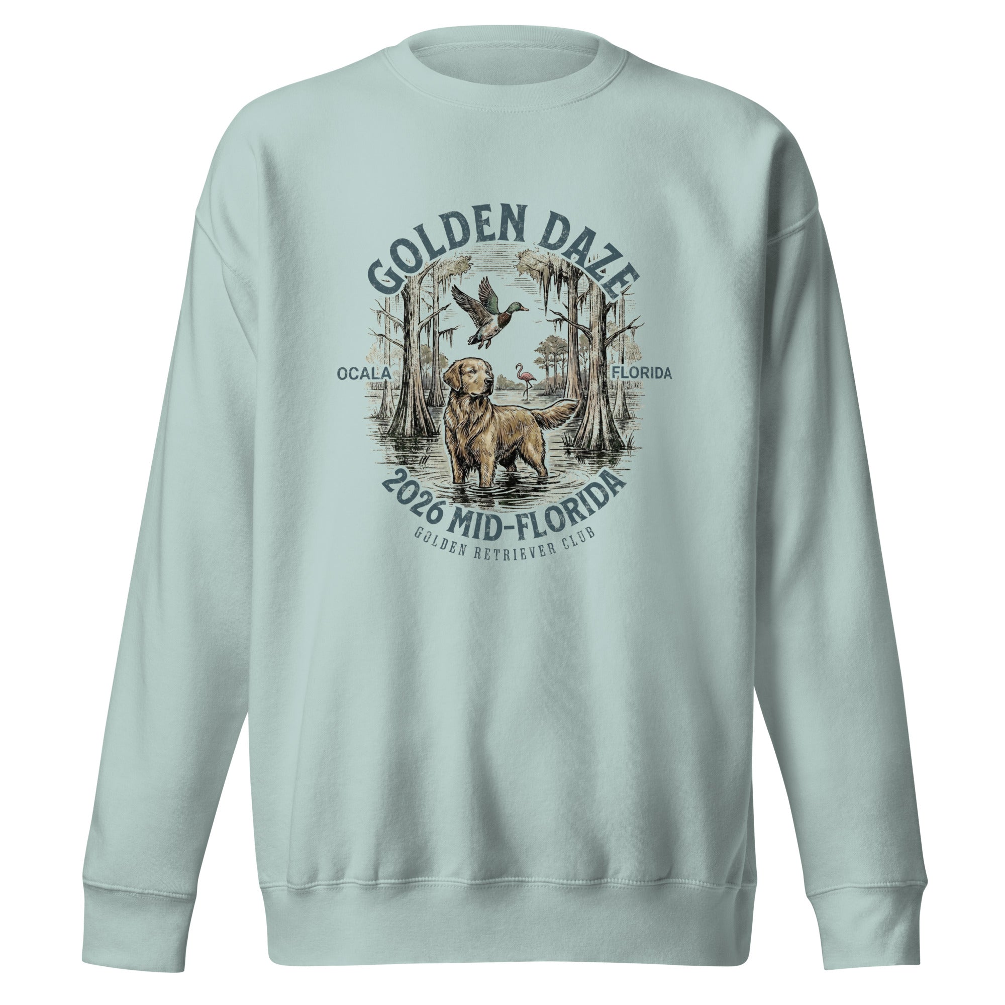Golden Daze River Explorer Unisex Crew Neck