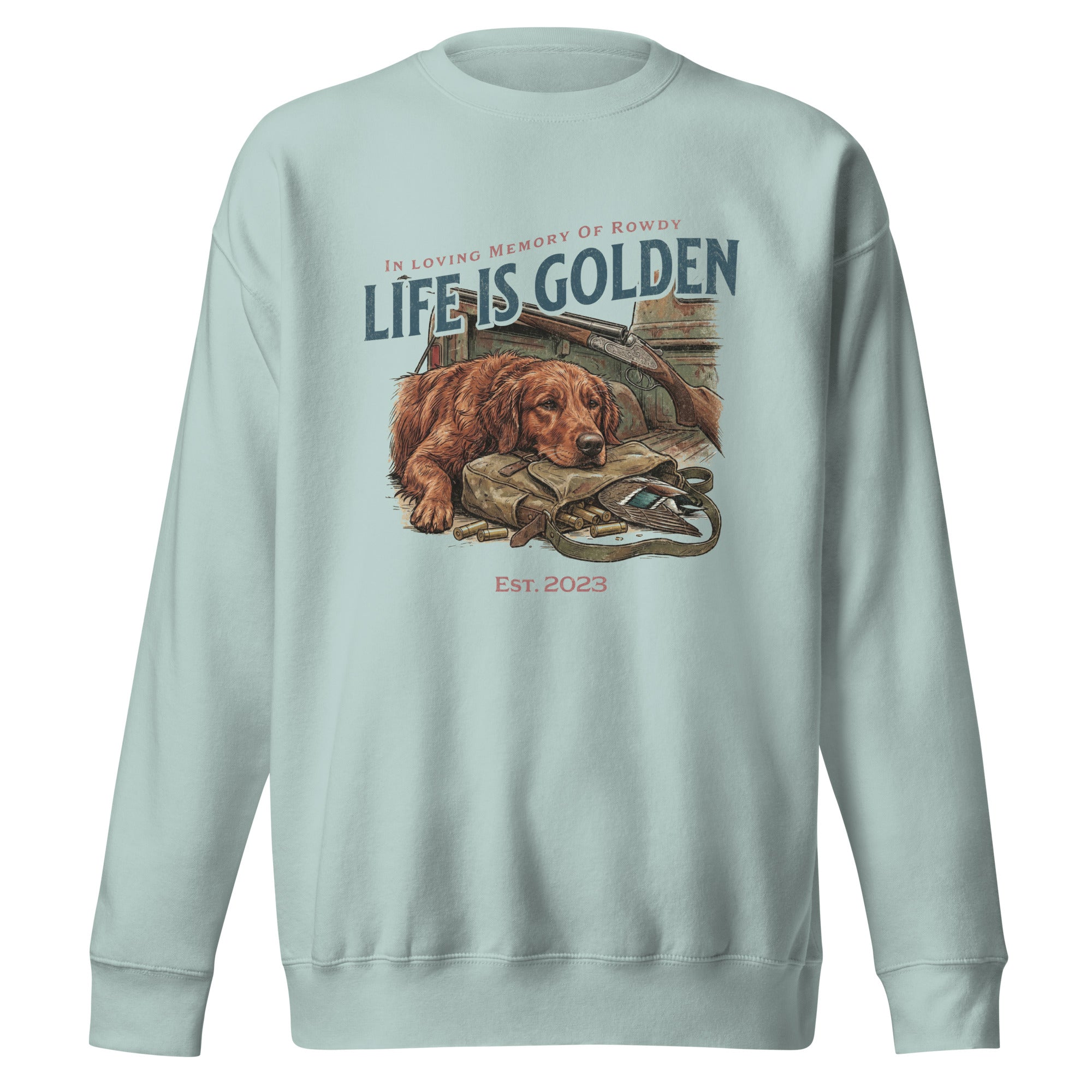 Th Rowdy Unisex Premium Crew Neck Sweatshirt