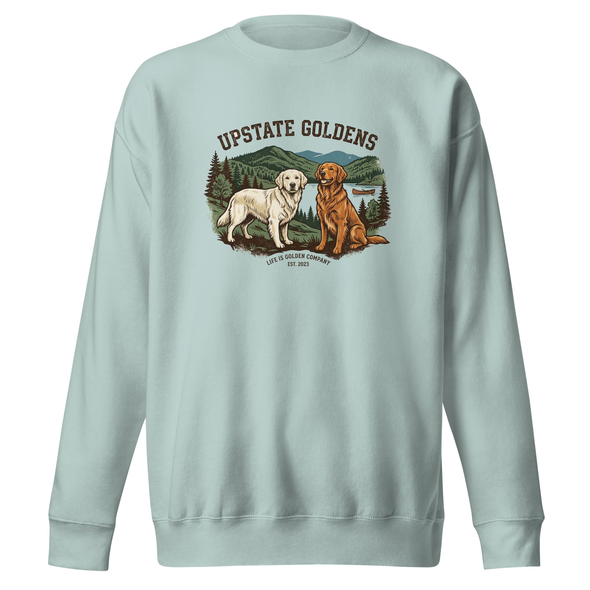 Upstate Goldens Unisex Crew Neck Sweatshirt