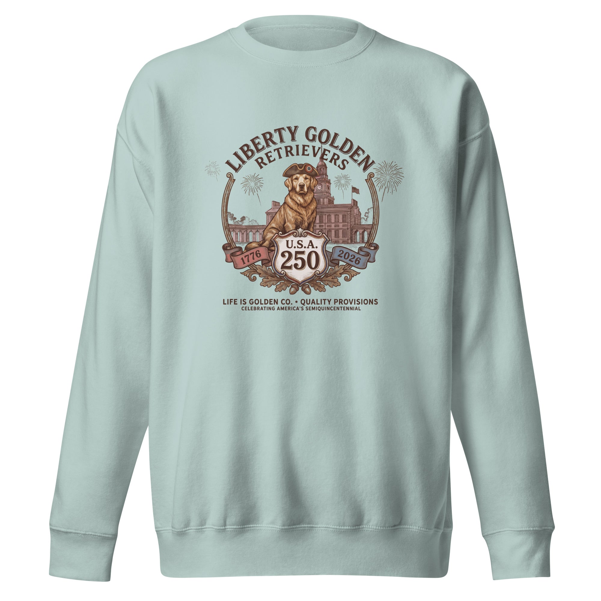 Liberty Goldens Semiquincentennial Unisex Crew Neck