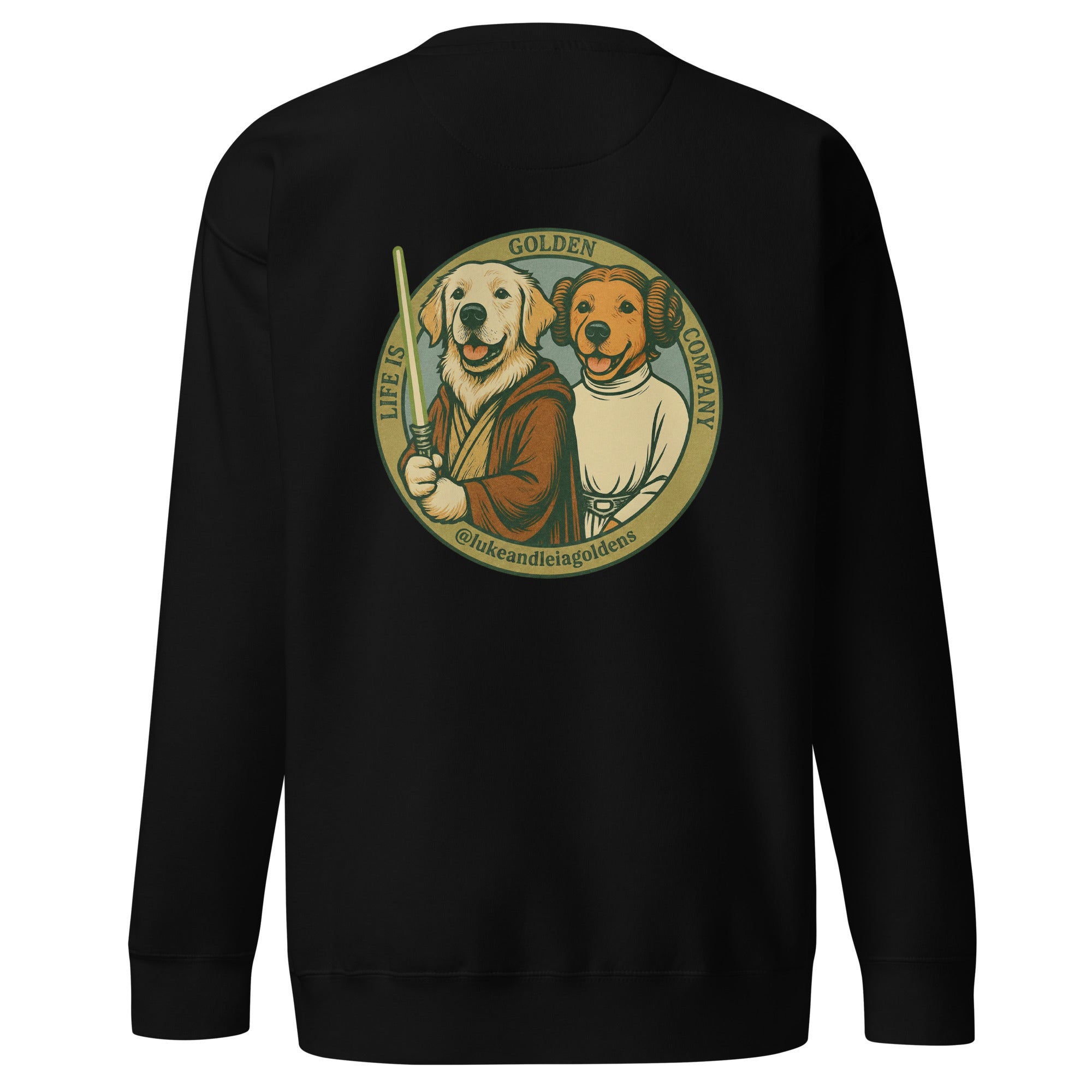 Luke and Leia Crew Neck